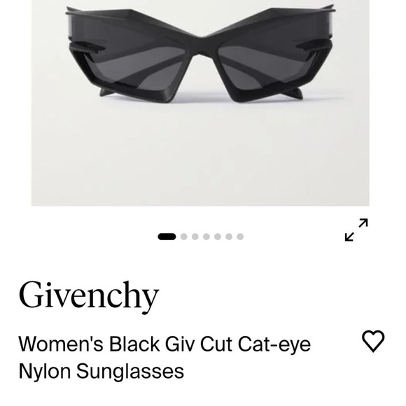 givenchy giv cut unisex sunglasses